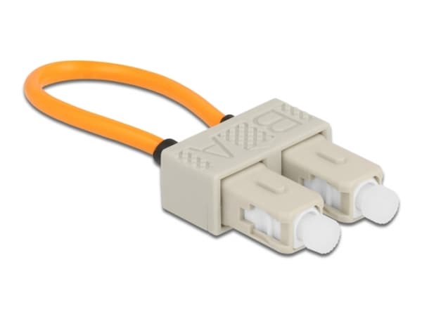 DeLOCK 86921, SC, Beige, Oranssi, Monitila, OM1, 25 mm, 65 mm