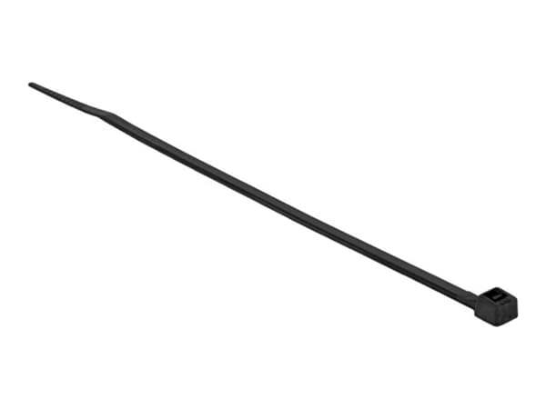 Delock - Kabelfestebånd - cold resistant - 20 cm - svart (en pakke 100)