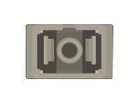 Delock - Nettverkskobling - SC multimodus (hunn) til SC multimodus (hunn) - fiberoptikk - simpleks - OM1/OM2 - beige