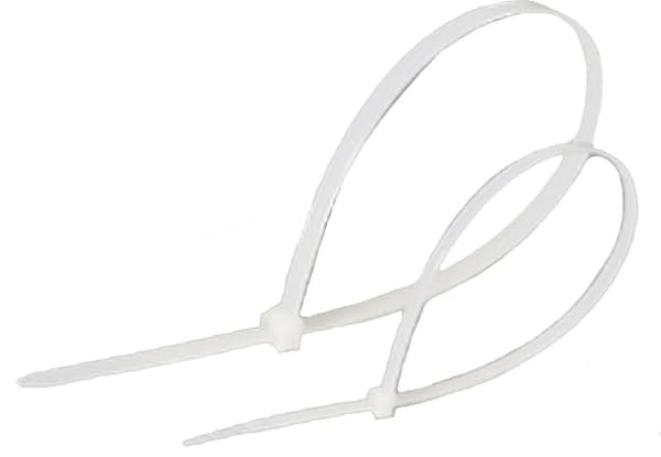 Lanview - Kabelfestebånd - 7.5 x 750 mm - 75 cm - hvit (en pakke 100)