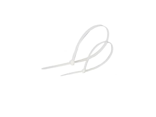 Lanview - Kabelfestebånd - 7.5 x 750 mm - 75 cm - hvit (en pakke 100)