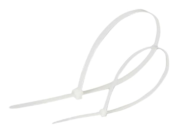 Lanview - Kabelfestebånd - 7.5 x 300 mm - 30 cm - hvit (en pakke 100)