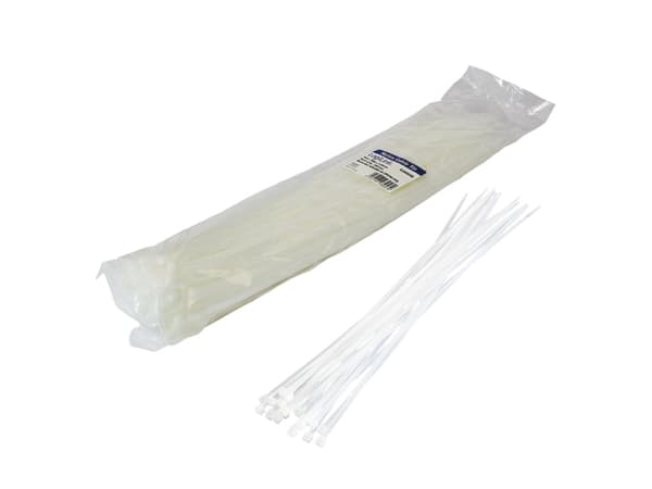LogiLink KAB0040, Nylon, Gjennomsiktig, 400 mm, 4,8 mm, 100 stykker