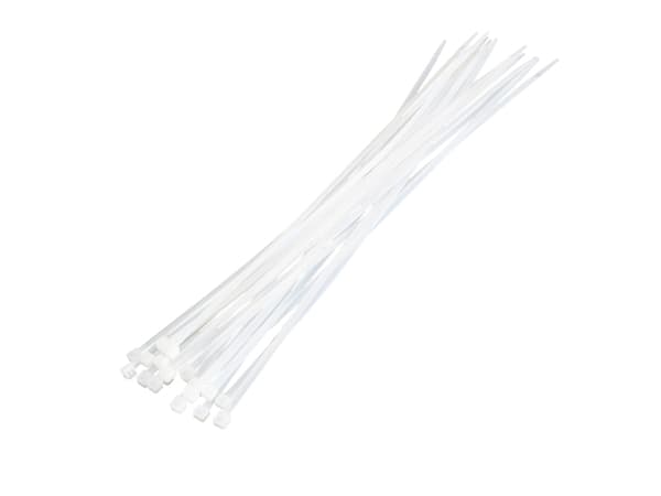 LogiLink KAB0040, Nylon, Gjennomsiktig, 400 mm, 4,8 mm, 100 stykker