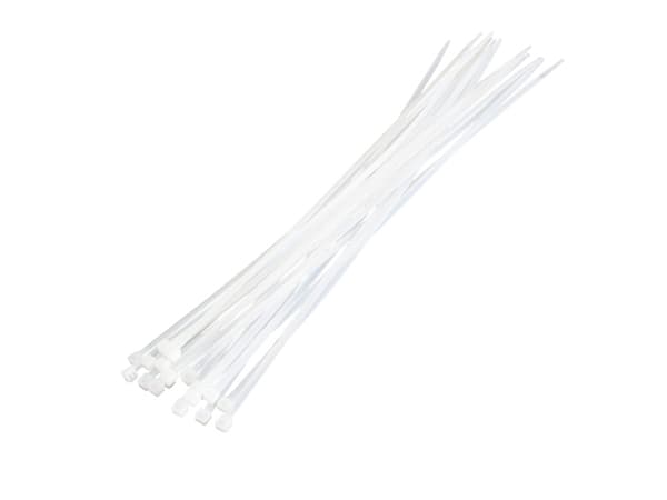 LogiLink KAB0040, Nylon, Gjennomsiktig, 400 mm, 4,8 mm, 100 stykker