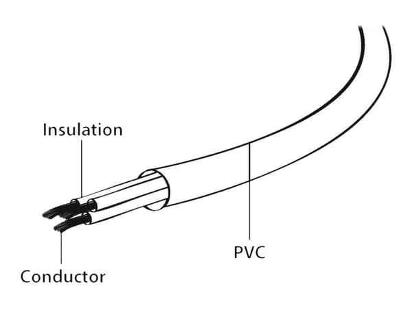 Gembird PC-187-ML12 - Strømkabel - IEC 60320 C5 til BS 1363 (hann) - 1.8 m - formstøpt