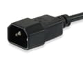 Miniatyrbild 2 av 5: Equip 112101, 3 m, C13-kontakt, C14-kontakt, H05VVV-F3G, 250 V, 10 A