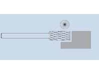 KLINGSPOR METALLIKONE HF 100 B FI=3.0x14mm SHOOT 3mm TYYPIT ZYAS, CURVED