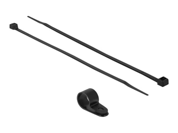 Delock - Buntebåndsett - 35 cm - svart