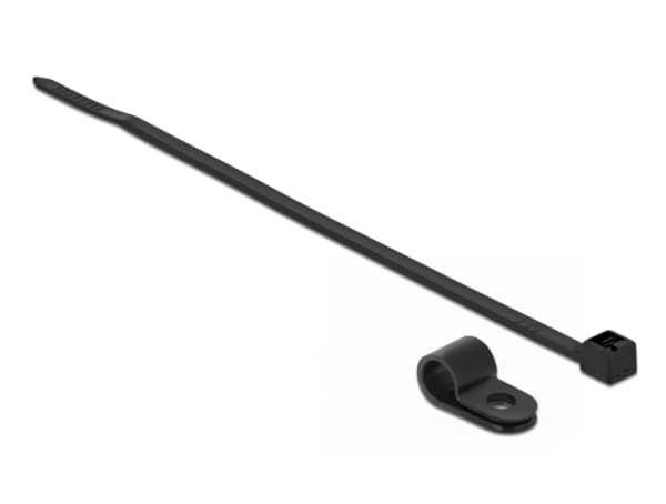 Delock - Buntebåndsett - 15 cm - svart