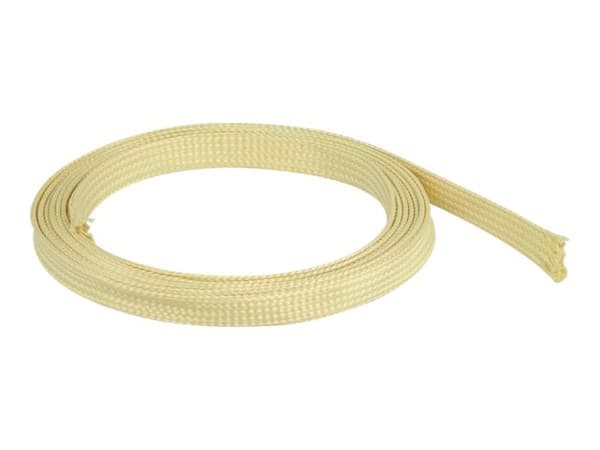 Delock - Flettet erme - 2 m - gul