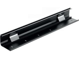 Hagor HA Cablecover Click 50, Kaapelihyllyn X-risteys, 0,06 m, Alumiini, Musta