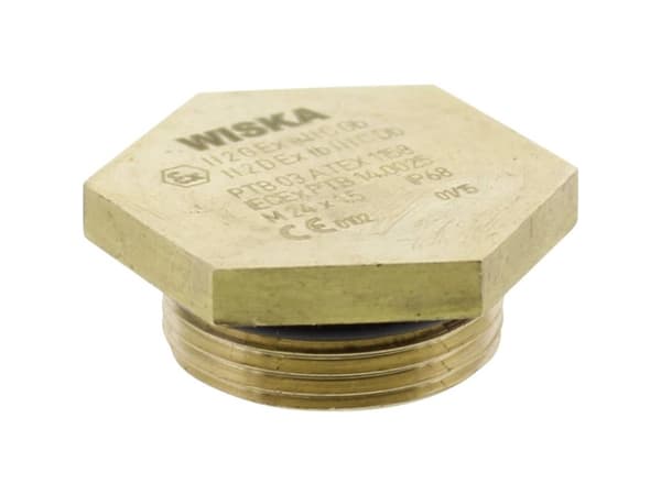 Wiska EX-VSM 25 Blindprop slagfast, Eksplosionsbeskyttet M25 Metal Natur 1 stk
