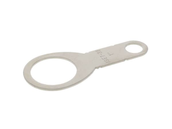 Wiska 50065634 OSET 16 Jordløkke M16 Messing (forniklet) 1 stk