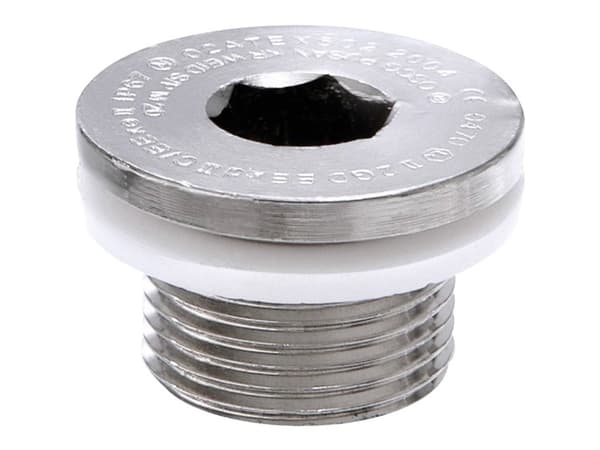 Wiska 50065613 OSSP-R 32 Blindprop slagfast, Eksplosionsbeskyttet M32 Metal Natur 1 stk