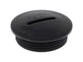 Miniatyrbilde 2 av 2: Wiska 50061763 VS 11 Blindprop slagfast PG11 Plastic Sort (RAL 9005) 100 stk