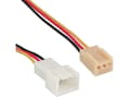 Pikkukuva 3 / 3: InLine 3 pin Molex, 0,3 m, Uros, Naaras, Monivärinen