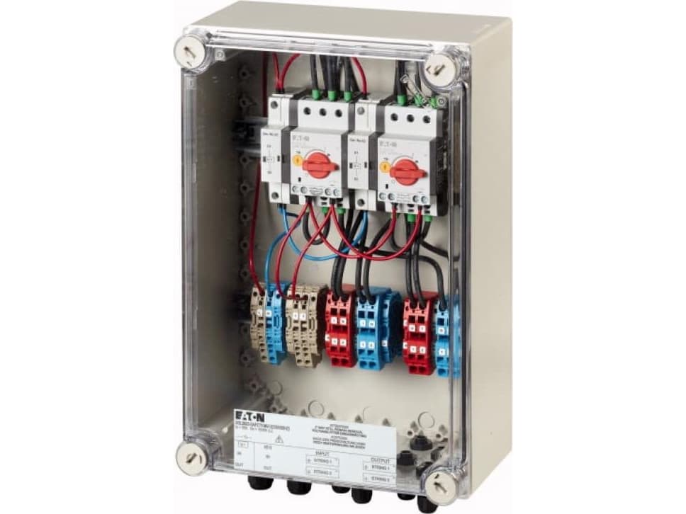 Eaton SOL30-SAFETY 2-string switch disconnector, MV, 230VAC SOL30X2-SAFETY-MV-U 168099