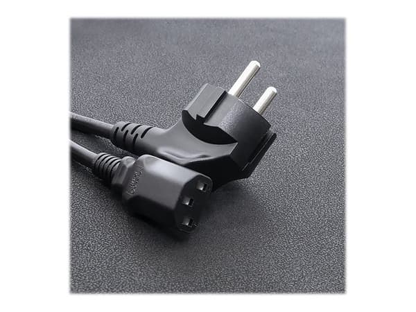 Qoltec - Strømkabel - power CEE 7/7 til power IEC 60320 C13 - 250 V - 16 A - 1.5 m