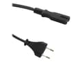 Miniatyrbilde 1 av 2: Qoltec - Strømkabel - Europlug (hann) til power IEC 60320 C7 - AC 250 V - 1.4 m