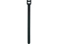 Miniatyrbilde 3 av 4: Toolcraft KL12X280SC, Hook & loop cable tie, Velcro mappe, Sort, 28 cm, 12 mm, 16 stykker