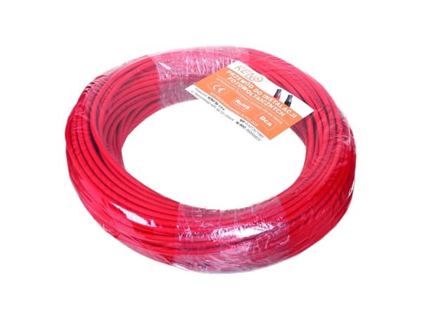 Keno Energy solcellekabel 4 mm² rød, 50m