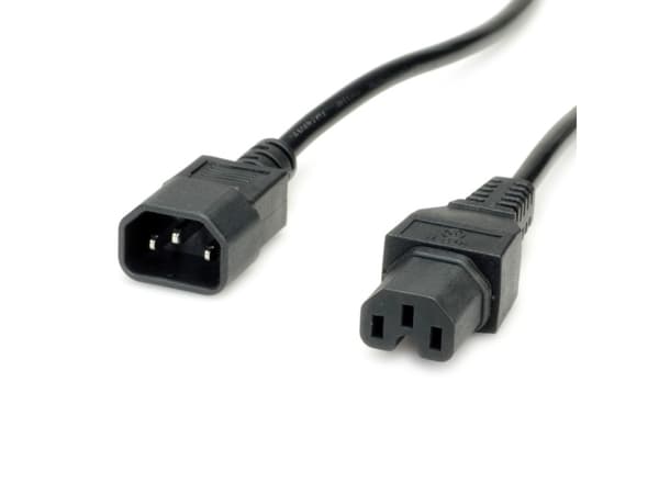 Value 19.99.1123, 3 m, C14 kopling, C15 kopling, 250 V
