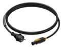 Miniatyrbilde 1 av 2: Kabel zasilający Procab Procab PRP433/3 Power cable - schuko male - powerCON TRUE1 female - 3 x 1.5 mm² 3 meter