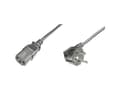 Miniatyrbilde 3 av 5: ASSMANN - Strømkabel - power IEC 60320 C13 til power CEE 7/7 (hann) - AC 250 V - 2.5 m - formstøpt - svart