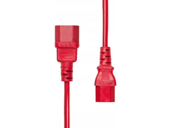 ProXtend ProXtend Power Extension C13 to C14 0.75M Red