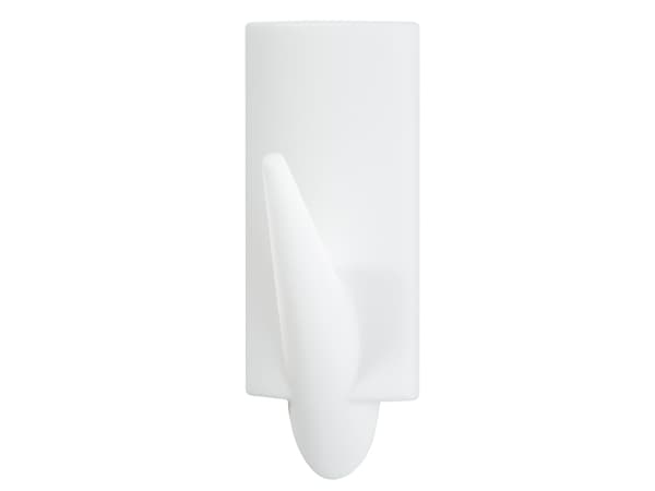 TESA 58045-00000, Universalkrok, Hvit, Plast, 2 kg, 2 stykker, Blister