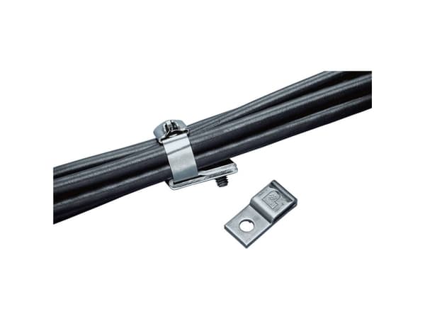 Panduit MTM1H10-C, Rustfritt stål, Sølv, 22,6 mm, 10,2 mm, 4,4 mm, 100 stykker