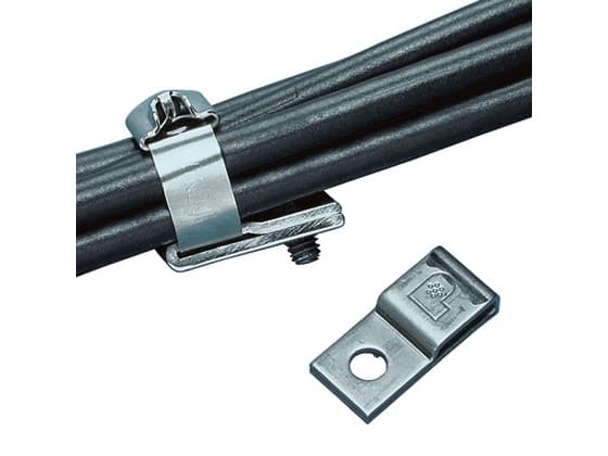 Panduit MTM1H10-C, Rustfritt stål, Sølv, 22,6 mm, 10,2 mm, 4,4 mm, 100 stykker