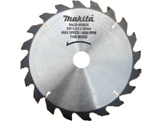 Makita D-03925 T.C.T. saha 235X2.4X30mm 20° T20 Standard puulle
