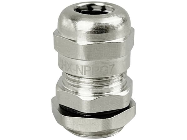 TRU COMPONENTS TC-10302868 Kaapeliläpivienti PG7 messinki messinki 1 kpl