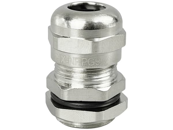 TRU COMPONENTS TC-10302876 Kabelforskruning PG11 Messing (forniklet) Metal 1 stk