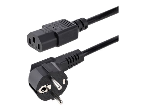 StarTech.com 713E-1M-POWER-CORD, 1 m, CEE7/7, C13 liitin, SVT, 250 V, 10 A