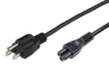 Pikkukuva 2 / 4: Microconnect PE110805, 0,5 m, Virtapistoke tyyppi B, C5 liitin, SVT, 125 V, 15 A