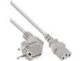 Pikkukuva 2 / 5: InLine 16655G, 5 m, Virtapistoke tyyppi E, C13 liitin