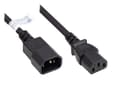 Miniatyrbilde 1 av 2: Alcasa P1430-S050, 5 m, C14 kopling, C13 kopling, H05VV-F, 250 V, 10 A