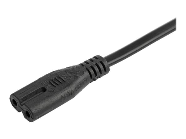 StarTech.com 752E-2M-POWER-LEAD, 2 m, CEE7/16, C7 liitin, H03VVH2-F, 250 V, 2.5 A