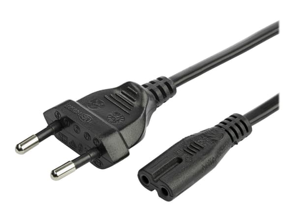 StarTech.com 752E-2M-POWER-LEAD, 2 m, CEE7/16, C7 liitin, H03VVH2-F, 250 V, 2.5 A