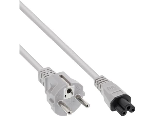 InLine 16656R, 0,5 m, CEE7/7, C5 coupler