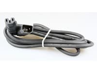 HP - Strömkabel - IEC 60320 C14 till IEC 60320 C15 - AC 250 V - 10 A - 2.5 m - svart