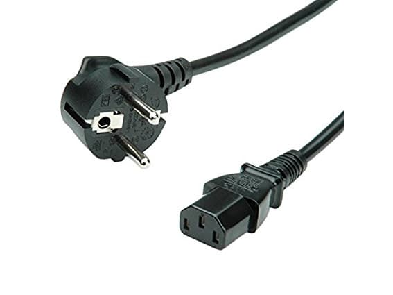 Bachmann 351.167, 0,5 m, Strømplugg type F, C13 kopling, 250 V, 10 A