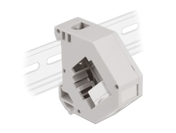 DeLOCK 87163, Harmaa, Valkoinen, USB A, USB A, Naaras, Naaras, Muovi