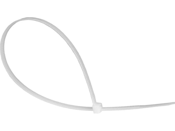 Alcasa KAB-25T48, Frigjørbart buntebånd, Nylon, Gjennomsiktig, 2 - 65 mm, -40 - 85 °C, 25 cm