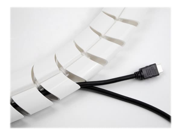 Delock - Cable duct extension element - hvit (en pakke 5)