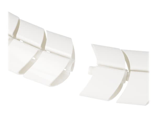 Delock - Cable duct extension element - hvit (en pakke 5)