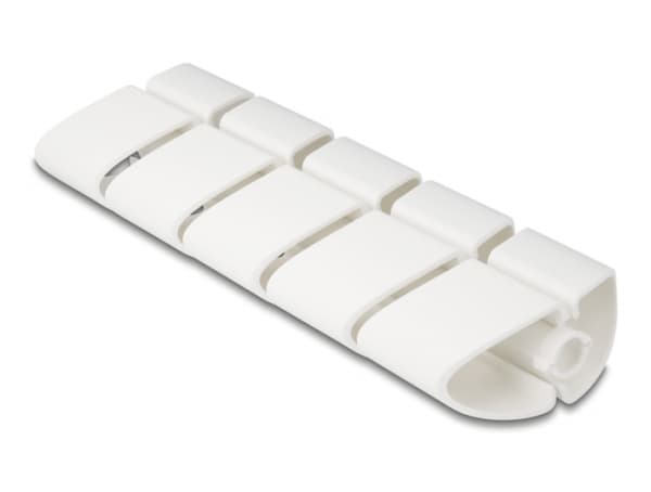 Delock - Cable duct extension element - hvit (en pakke 5)